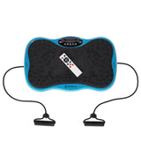 Vibrationsplatte mit Trainingsbändern 150 kg Blau/Schwarz | HMS SVP01
