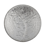 Bloomingville Leila Tablett silber aus Metall – dekoratives Tablett für Wohnzimmer & Esstisch