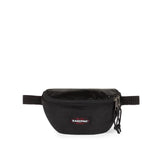 Eastpak SPRINGER, Kleine Umhängetasche, Satinfied Black (schwarz), 2L, Bauchtasche Gürteltasche