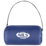 NILS CAMP Schlafsack Blau-Grau - leichter Sommerschlafsack für Camping, Trekking & Outdoor