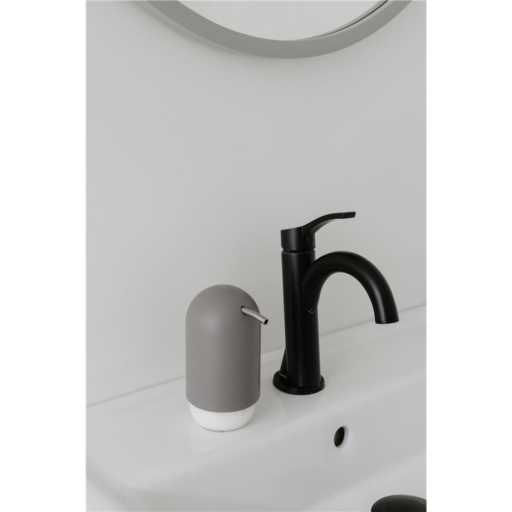 Umbra Touch Seifenspender moderner Flüssigseifen-Spender und Spülmittel-Spender mit Soft Touch Finish für Badezimmer und Küche