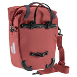 deuter Weybridge, Fahrradtasche, redwood (rot), 20L+5L, mit Bagfix-Halterung