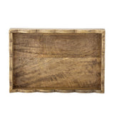 Bloomingville Namira Serviertablett Natur Mango Holz 38 cm