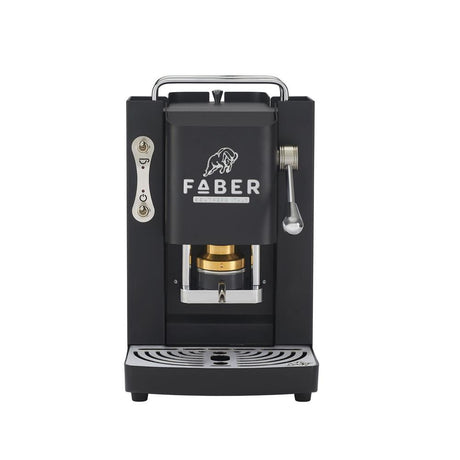 Faber Pro Deluxe 3.0 Black Chrom ESE Pad Kaffeemaschine 44 mm
