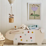 Bloomingville MINI Villja Bücherständer Bunt Holz 87cm Kinderzimmer
