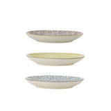 Bloomingville Patrizia Teller, 3er Set, 16cm, Steingut, dänisches Design