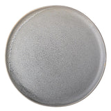 Bloomingville Kendra Teller in Grau 27,5cm aus Keramik Wabi-Sabi Look im nordisch dänischem Design