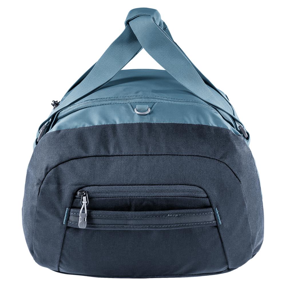 deuter Duffel 35, Reisetasche, atlantic-ink (blau), 35L, Duffelbag mit Seitentasche, Netzinnentasche