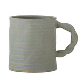 Bloomingville Reanna Tasse in Grün, 500ml, aus Steingut