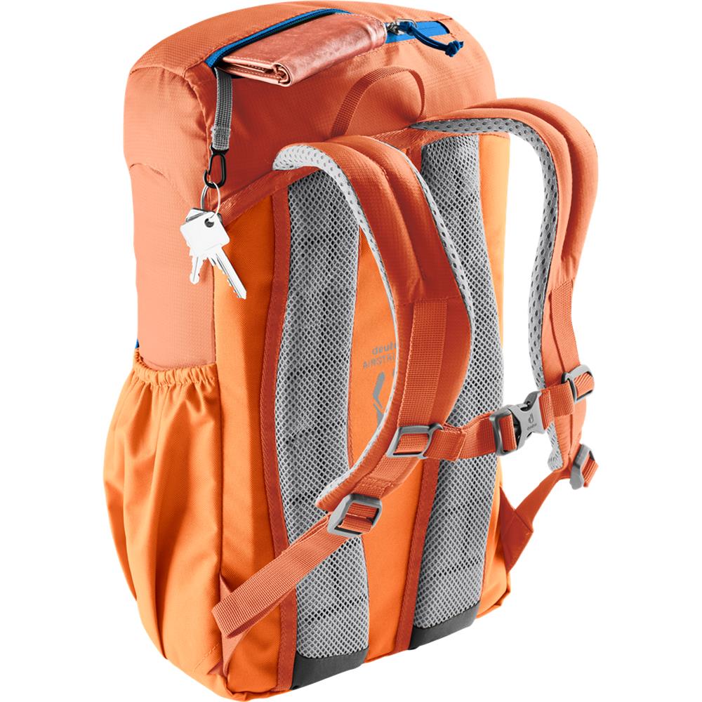 Deuter Junior, Kinderrucksack, chestnut-mandarine (orange), 18L, Wanderrucksack für Kinder ab 7 Jahre