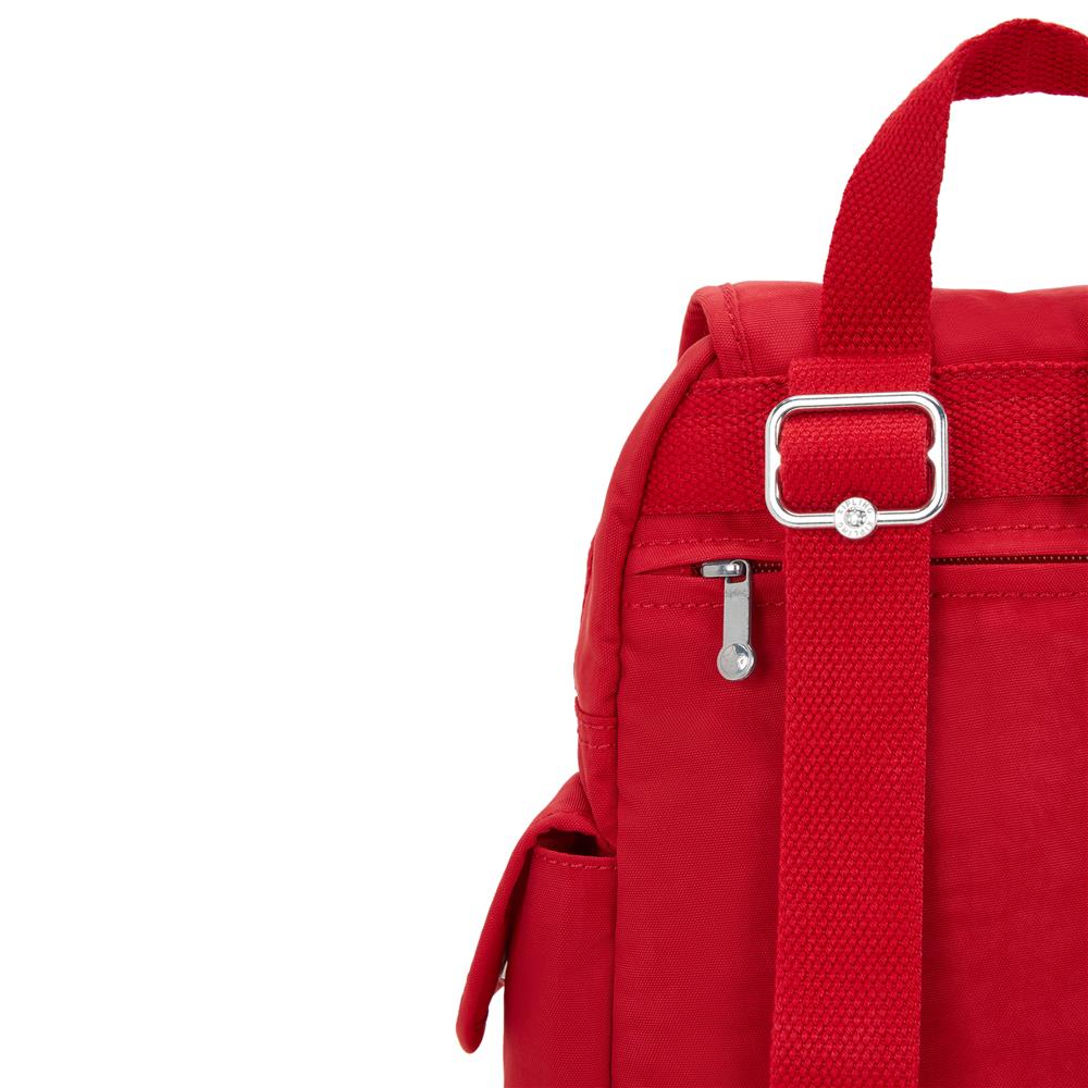 Kipling CITY PACK MINI, Extra kleiner Rucksack, Red Rouge (rot), 9L, Kompakt & Stylisch