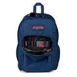 JanSport Big Day Pack Rucksack in Navy – großer Schul‑ & Laptoprucksack mit 34 L Volumen