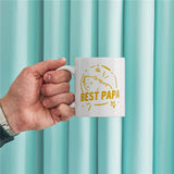 Cricut Keramikbecher Blank 350 ml Weiß 2 Stück Tassenrohling bedruckbar Kaffeetasse Trinkbecher