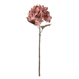 Bloomingville Hydrangea Hortensie Kunstblume Rose Stiel 65 cm