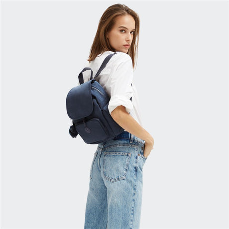 Kipling CITY PACK MINI Rucksack - 9L, Wasserbeständig, Blau, Kompakt & Stylisch