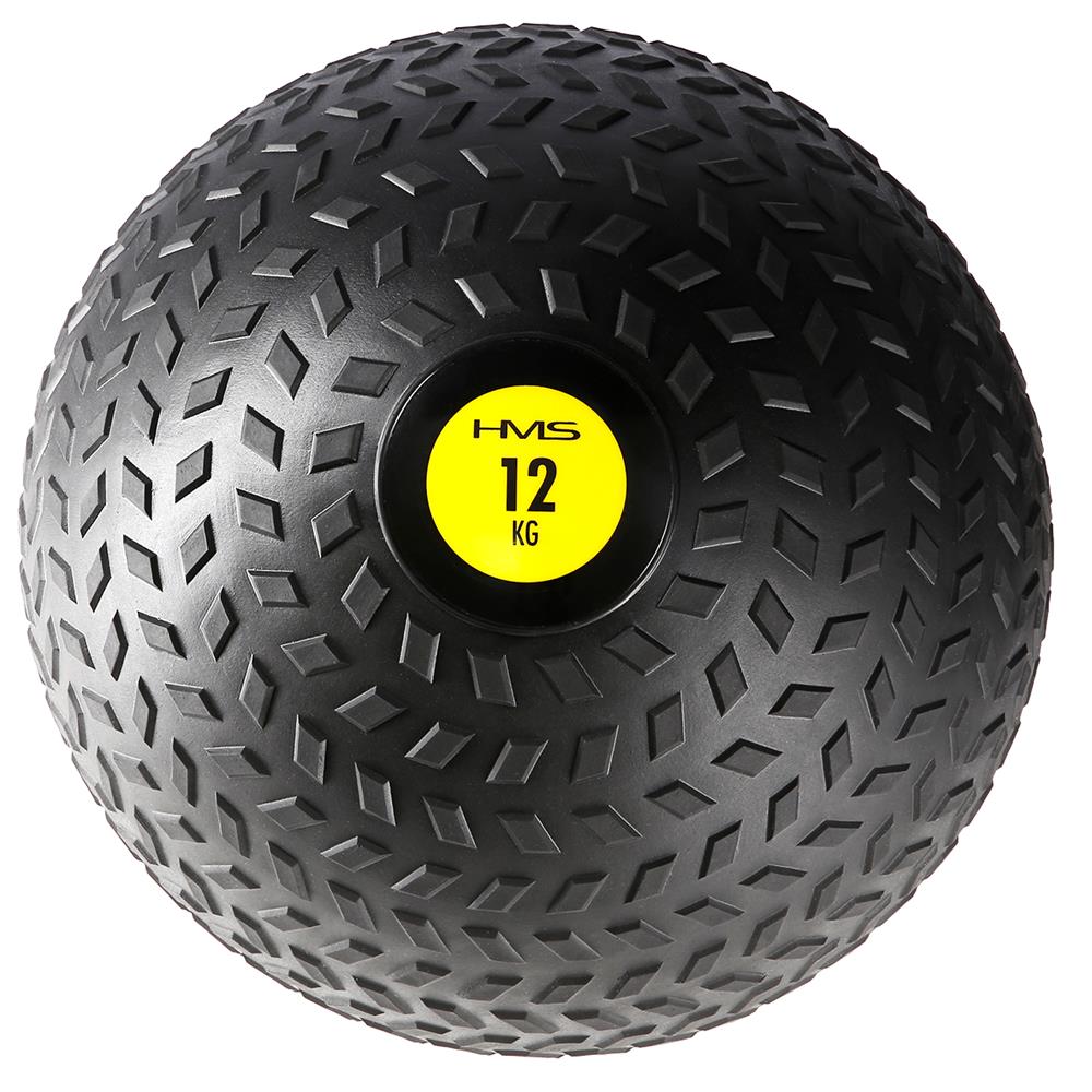 Slam Ball Trainingsball 12 kg rutschfest für Functional Training | HMS PST12