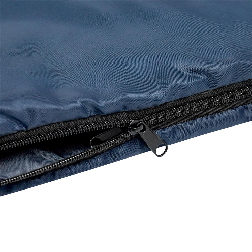 NILS CAMP Schlafsack Größe M Dunkelblau-Grau - leichter Sommerschlafsack für Camping, Reisen & Outdoor