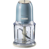 Ariete Vintage Zerkleinerer, Blau, Elektrischer Multizerkleinerer, 600ml, Retro Ice-Crusher