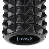 Faszienrolle Massagerolle 33 cm Schwarz für Muskelregeneration | HMS FS140