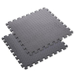 Puzzle‑Matte Fitness Unterlegmatte 9‑teilig 12 mm Dunkelgrau | HMS Premium MP12