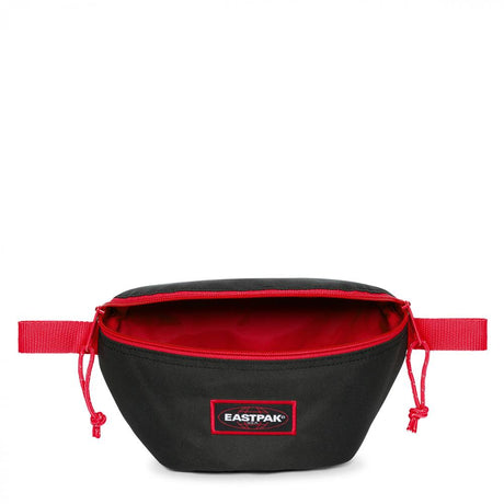 Eastpak SPRINGER, Kleine Umhängetasche, Kontrast Scarlet (rot) , 2L, Bauchtasche