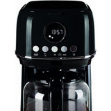 Ariete Moderna Filterkaffeemaschine, Schwarz, 15 Tassen Kaffeemaschine, mit Glaskanne