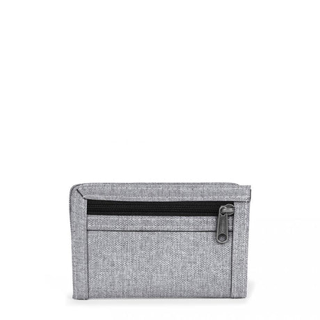 Eastpak MINI CREW, Geldbörse, Sunday Grey (grau), faltbares Portemonnaie