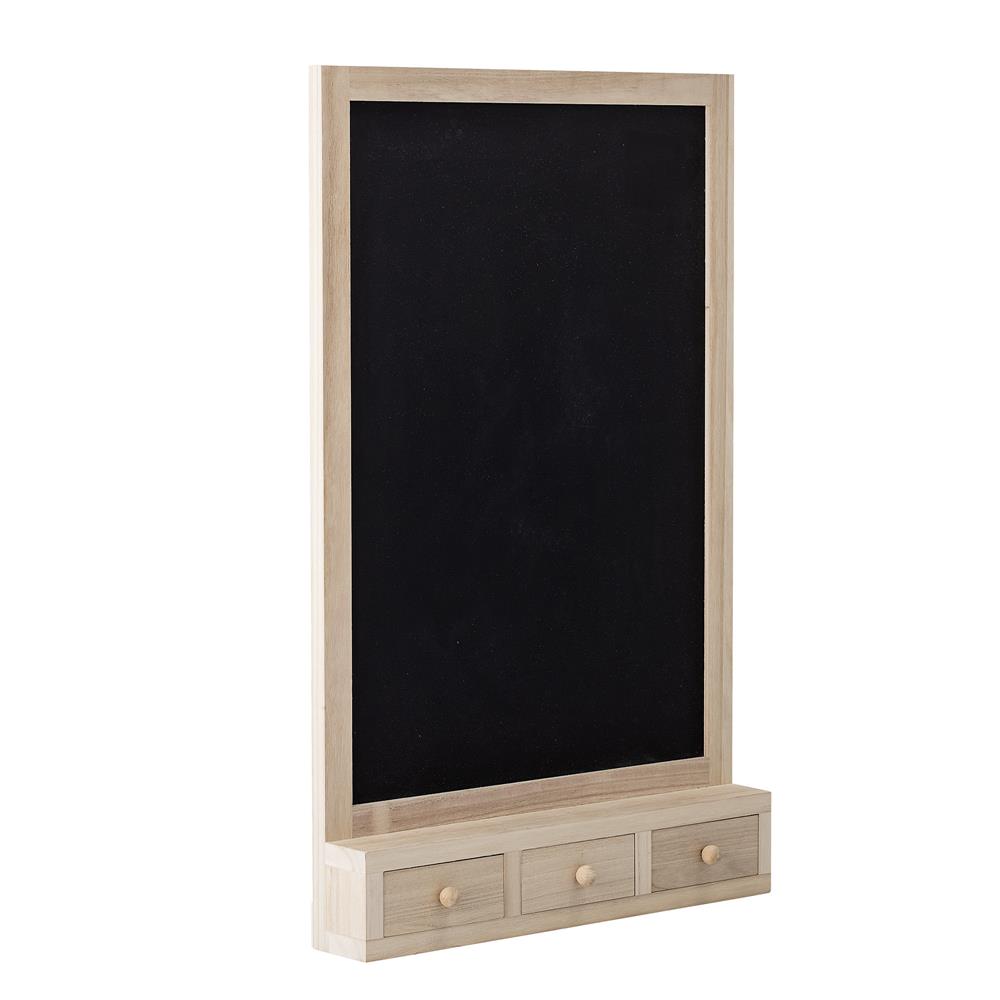 Bloomingville MINI Higma Kindertafel Natur Paulowniaholz Schreibtafel Kreidetafel dänisches Design