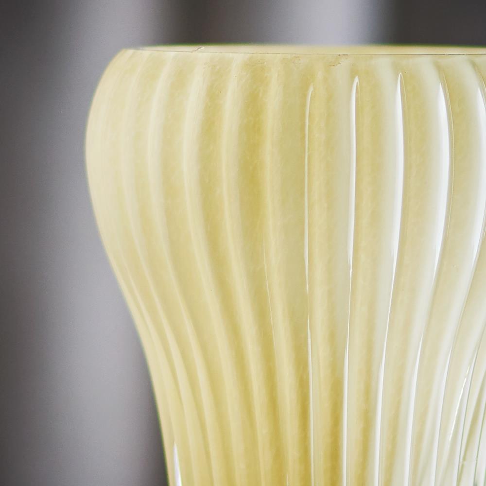 Bloomingville Averie Vase Gelb Glas Deko-Vase 17x28cm