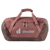 deuter Duffel 70, Reisetasche, caspia-raisin (braun), mit Seitentasche und Netzinnentasche