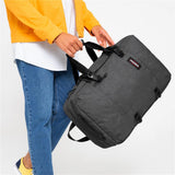 Eastpak TRAVELPACK, Großer Rucksack, Black Denim (grau), 42L, mit Laptopfach