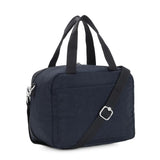 Kipling MIYO, isolierte Lunchbox Tasche mit Trolleyschlaufe, 8L, True Blue Tonal (blau)
