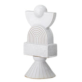 Bloomingville Beatrice Dekofigur Steingut Weiß 14 x 27 x 13 cm Skulptur