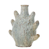 Bloomingville Bridget Kerzenhalter Grau Steingut 20,5x19,5x10 cm