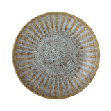 Bloomingville Fleur Teller, Natur, 22cm, Steingut, dänisches Design