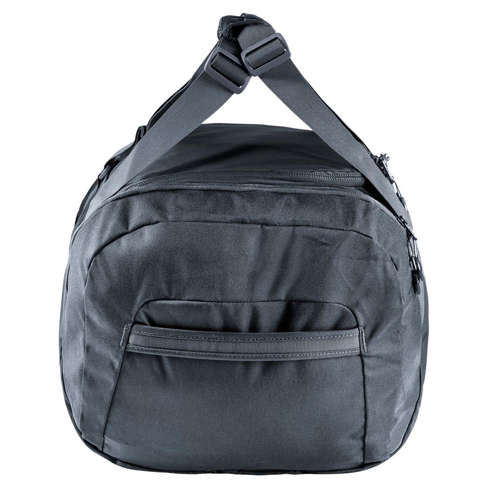 deuter Duffel 50, Reisetasche, black (schwarz), mit Seitentasche und Netzinnentasche