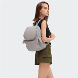 Kipling CITY PACK M, Mittelgroßer Rucksack, Grey Gris (grau), 16L, Stylisch & Kompakt