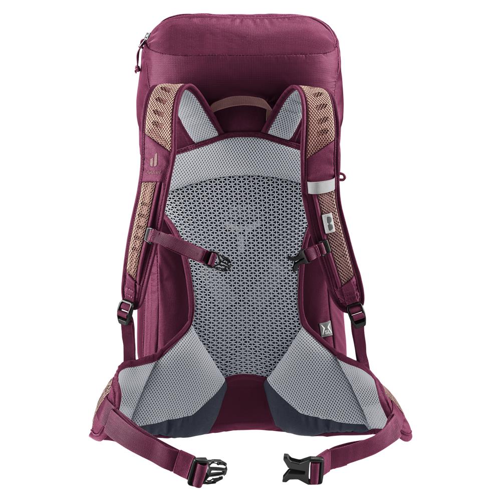 deuter AC Lite 28 SL, Wanderrucksack, ashrose-cassis (braun), 28L