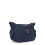 Kipling GABBIE S, Kleine Umhängetasche, Blue Bleu 2 (blau), Schultertasche mit vielen Fächern
