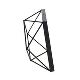 Umbra Prisma Geometrischer Bilderrahmen 20 x 15 x 7 cm zum Aufhängen oder Aufstellen Schwarz
