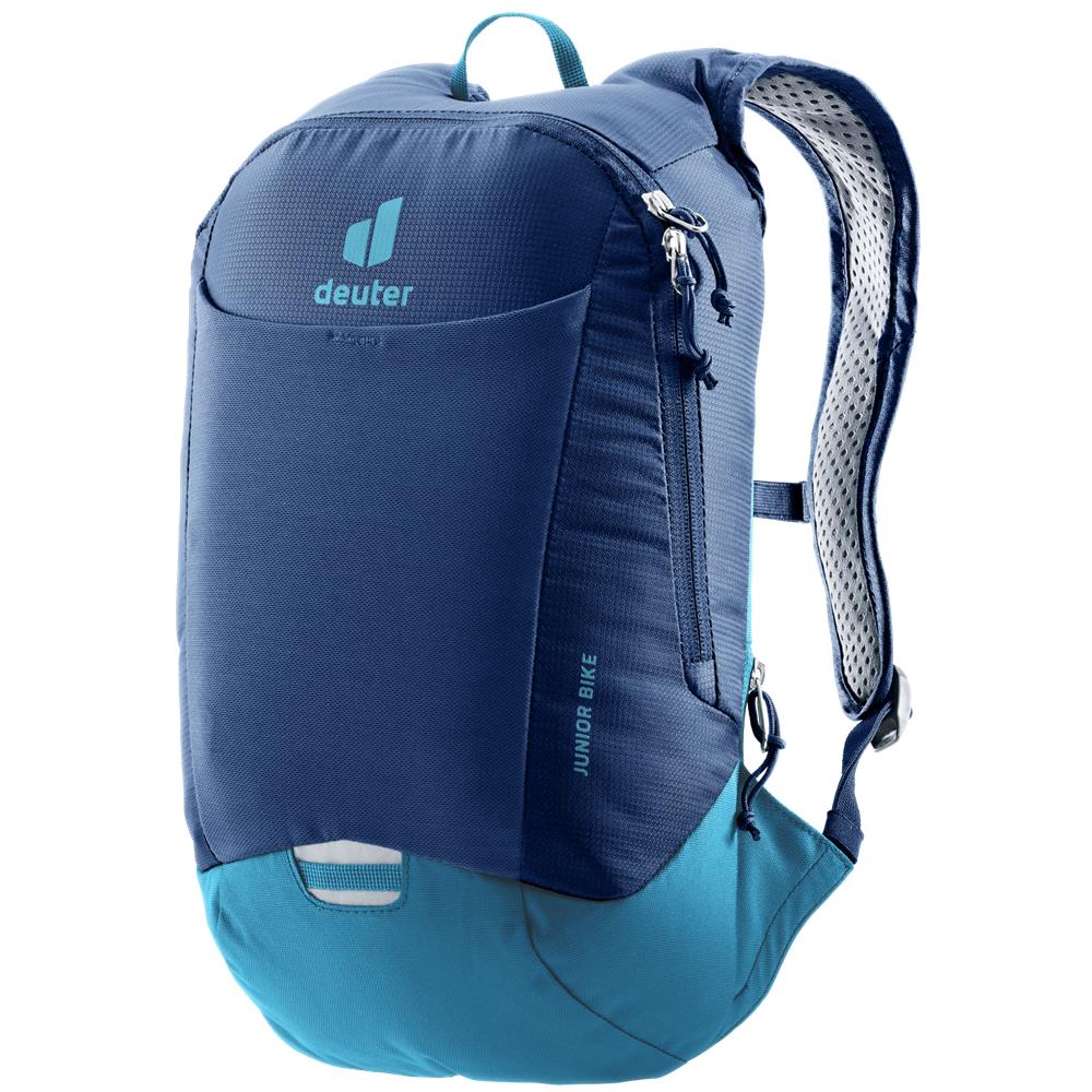 deuter Junior Bike, Fahrradrucksack, nightblue-wave (blau), 8L, Kinderrucksack