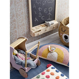 Bloomingville MINI Aufbewahrungskorb Bär aus Seegras Korb Basket braun/Natur 50 x 40cm dänisches Design