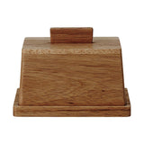 Bloomingville Basil Butterdose Braun Akazienholz Butterkästchen Butterbox dänisches Design