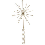 OYOY Pearl Christbaumspitze Gold Stahl 24 x 23 x 23 cm Weihnachtsschmuck