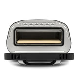 G3Ferrari Pizzaofen Pizza Pronto elektrischer Pizzaofen Pizzamaker schwarz bis 430°C Schamottstein Display