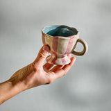 Bloomingville Willa Tasse Bunt Steingut Vintage 215ml