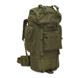 NILS CAMP Militärrucksack Eagle 70L Grün - Trekking Rucksack Outdoor Camping Survival