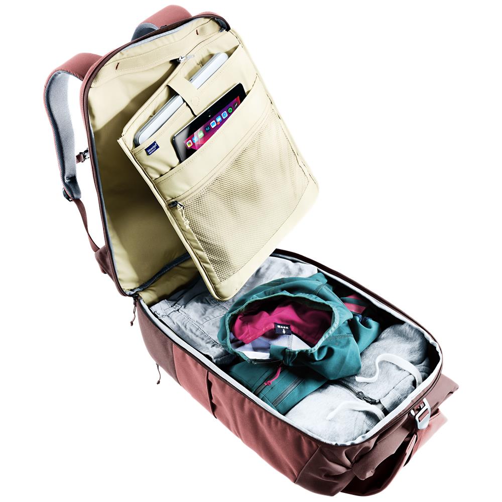 deuter Utilion 30, Rucksack, caspia-raisin (braun), 30L, mit Laptopfach