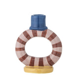 Bloomingville Tacana Kerzenhalter Bunt Steingut Mosaik 10x12cm