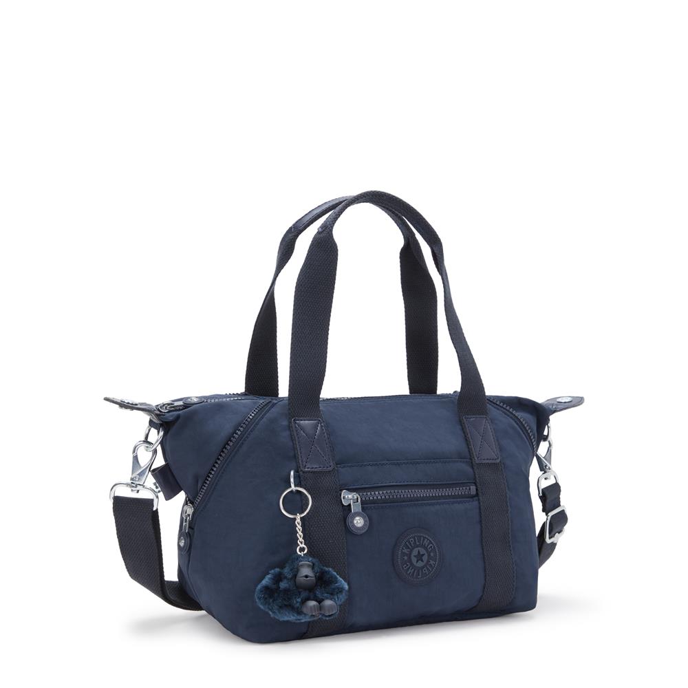 Kipling ART MINI, Mini Tote Bag, Blue Bleu 2 (blau), Handtasche mit Schultergurt
